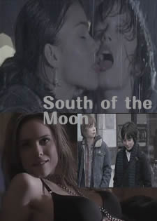 独自在夜晚的海边